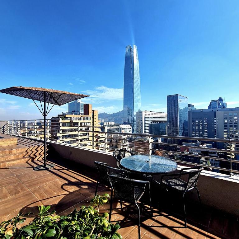 Apartamento Las Condes I Estacionamiento I Piscina I Costanera Center I Lavandería - Apartamento de 1 dormitorio - 27