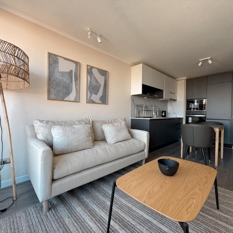 Moderno Apartamento Ñuñoa I Piscina I Metro - Apartamento de 1 dormitorio - 1