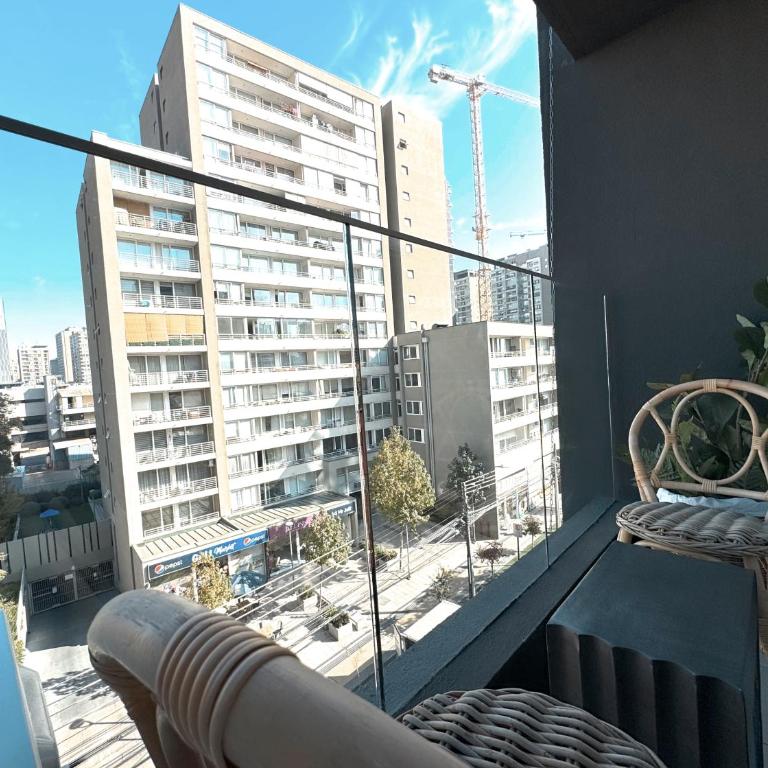 Moderno Apartamento Ñuñoa I Piscina I Metro - Apartamento de 1 dormitorio - 10