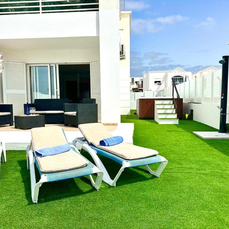 Casa Caletón Blanco Pool And SPA - Apartamento con vistas a la piscina - 1