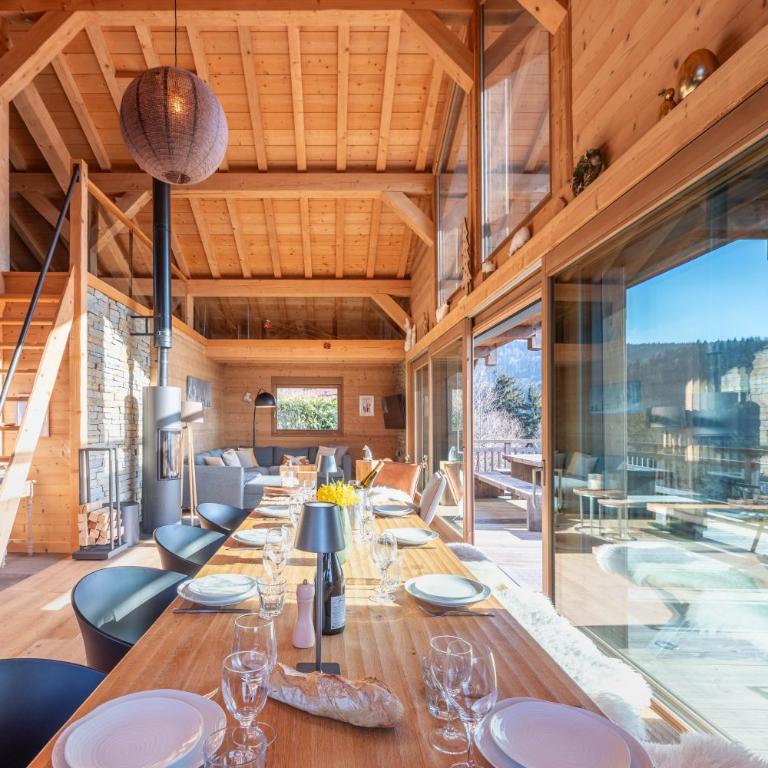 Chalet La Tanière, luxe avec vue imprenable sur le lac - Chalet - 14
