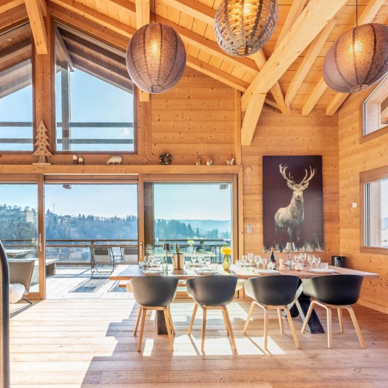 Chalet La Tanière, luxe avec vue imprenable sur le lac - Chalet - 11