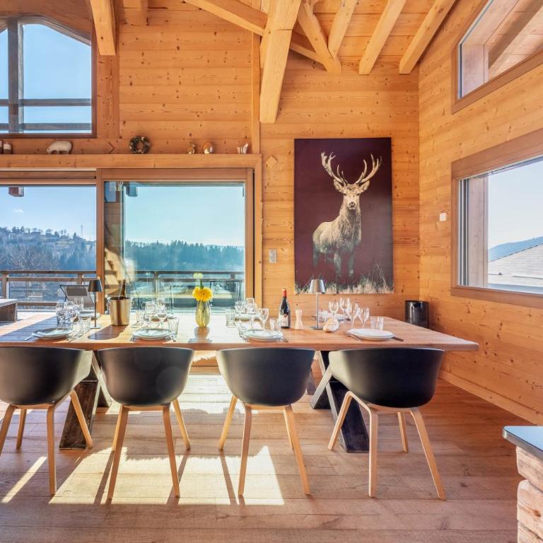 Chalet La Tanière, luxe avec vue imprenable sur le lac - Chalet - 13