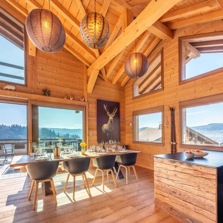 Chalet La Tanière, luxe avec vue imprenable sur le lac - Chalet - 3