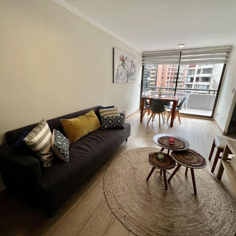 Apartamento 2 habitaciones Las Condes I Mall Parque Arauco I Estacionamiento I Calefacción - Apartamento de 2 dormitorios - 12