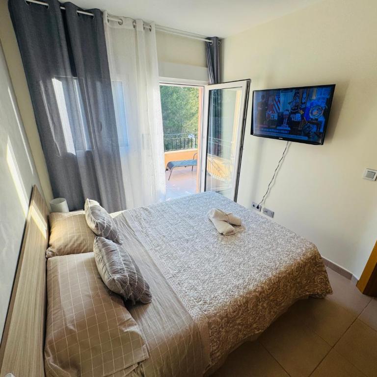 Calpe Casa adosada entorno playa y montaña tranquilidad relax jacuzzi piscina wifi aire jardin barbacoa y parking - Casa de 3 dormitorios - 31
