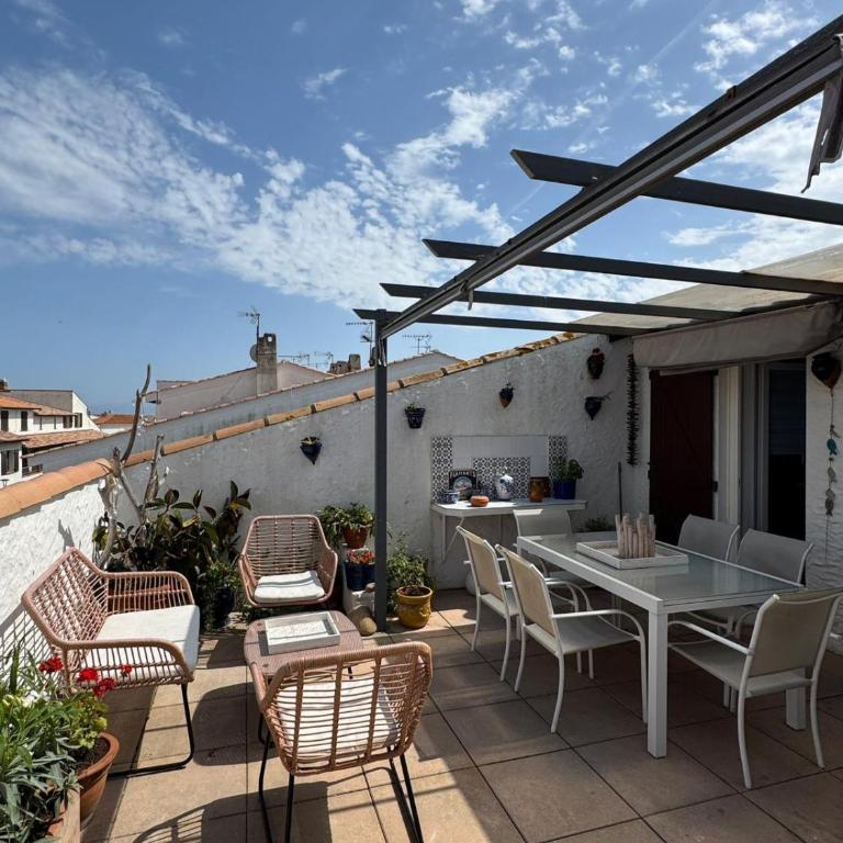 Appartement climatisé toit terrasse à la mer - Appartement 1 Chambre - 4