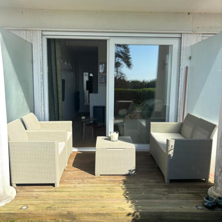 Studio Jardin avec Terrasse VUE MER - Appartement 1 Chambre - 5