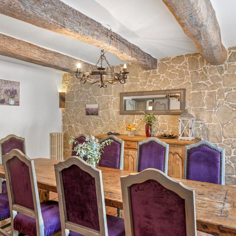 Villa provençale calme avec piscine chauffée 6 ch - Villa - 13