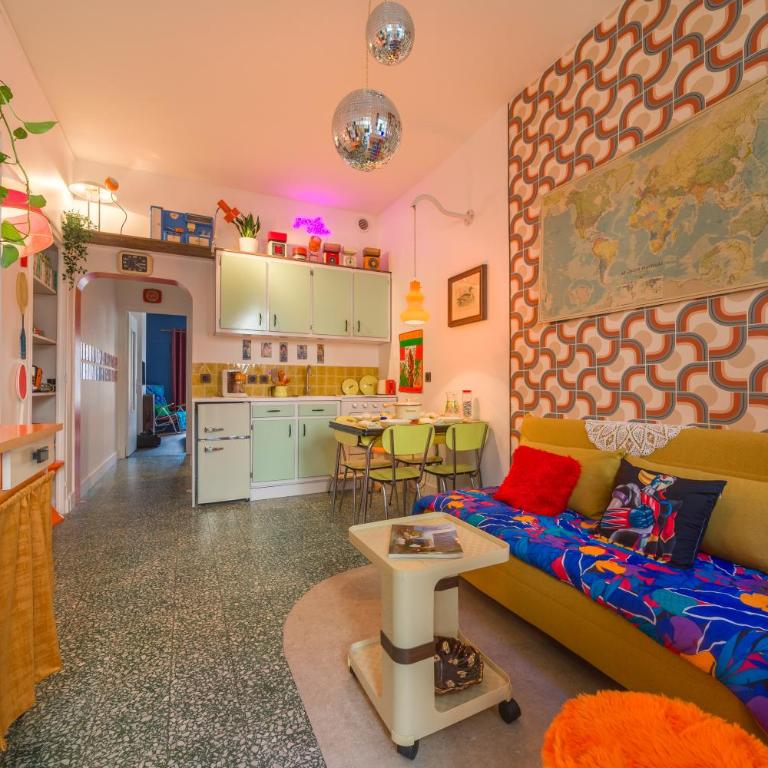 Les Seventies - Climatiseur - ventilateur - proche gare - One-Bedroom Apartment - 5