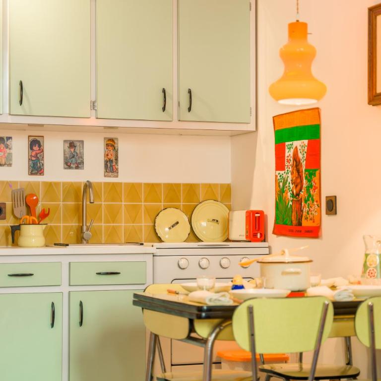 Les Seventies - Climatiseur - ventilateur - proche gare - One-Bedroom Apartment - 1