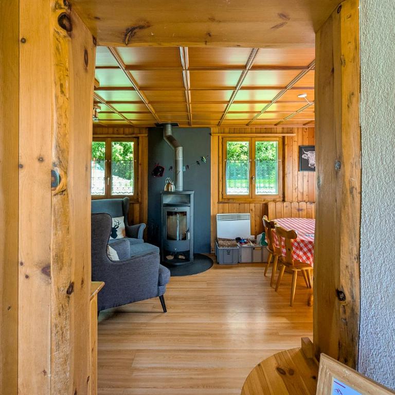 Repos en montagne, Chalet au vert, vue et jardin - Chalet mit 3 Schlafzimmern - 14