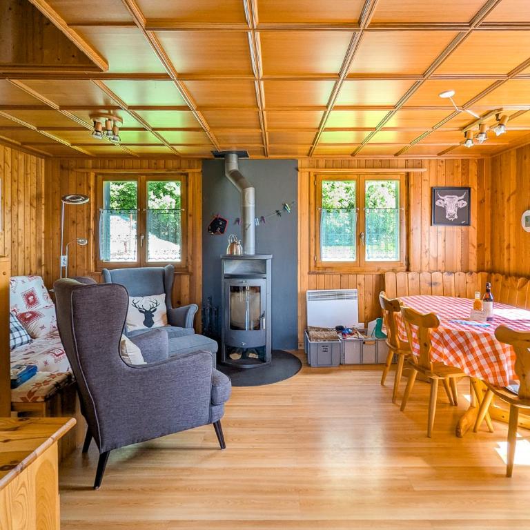 Repos en montagne, Chalet au vert, vue et jardin - Chalet mit 3 Schlafzimmern - 1