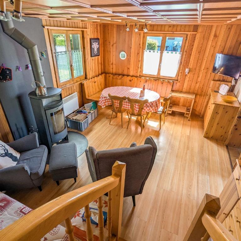 Repos en montagne, Chalet au vert, vue et jardin - Chalet mit 3 Schlafzimmern - 17