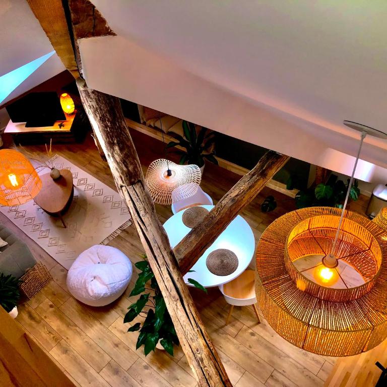 Nid douillet sous les toits avec jacuzzi - Appartement 1 Chambre - 8