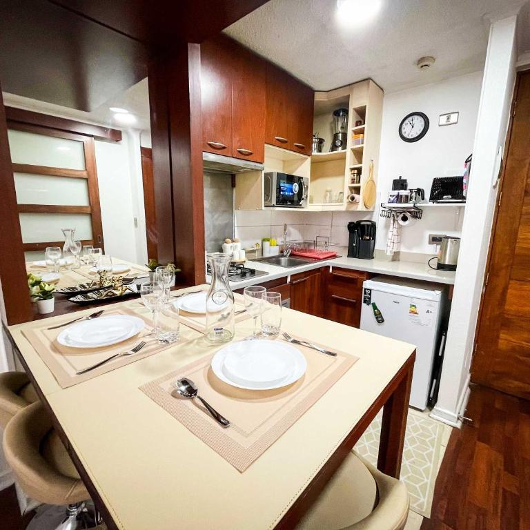 HOM l Depto 3PAX 2D1B en Merced Santiago - Apartamento - 8