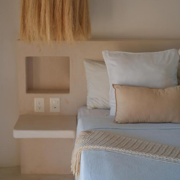 Mis Sueños Holbox - Habitación con cama grande y balcón - 9