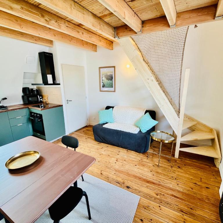 Centre-ville, cathédrale, cosy, duplex, le numéro 12 - Apartamento de 1 dormitorio - 9