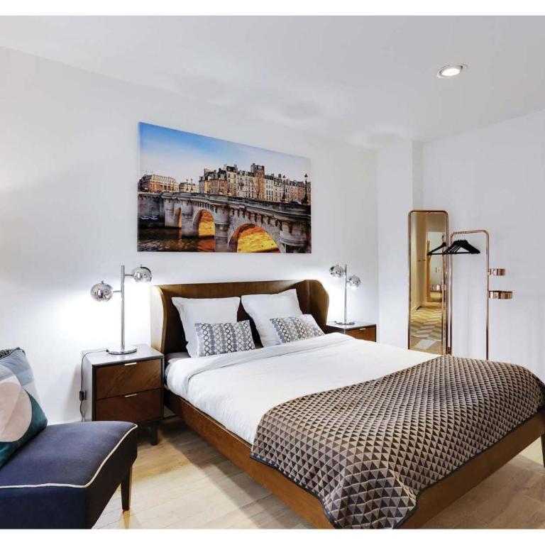 Apartments Paris Centre - At Home Hotel - Appartement 3 Chambres Deluxe - 10