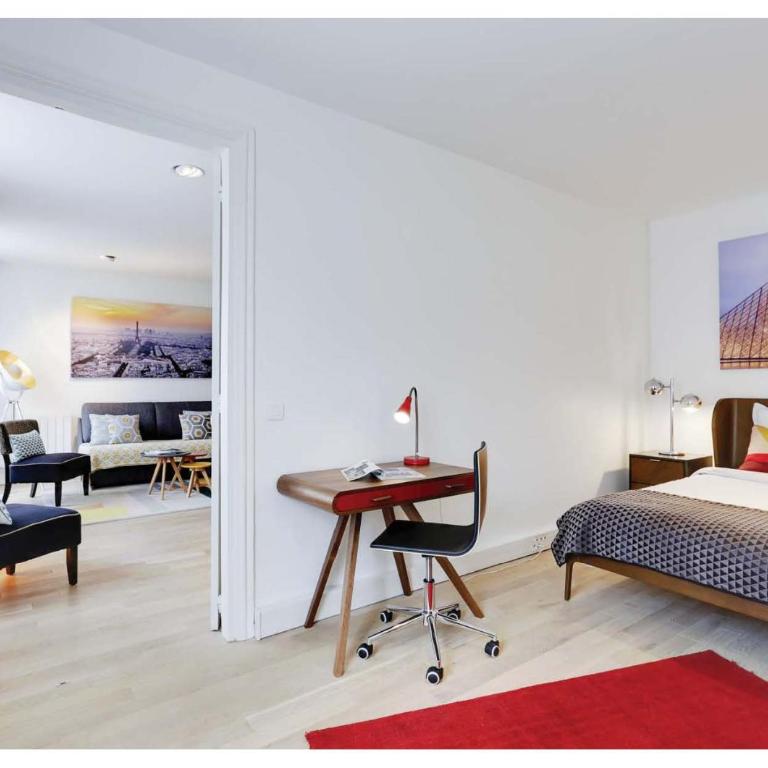 Apartments Paris Centre - At Home Hotel - Appartement 3 Chambres Deluxe - 7