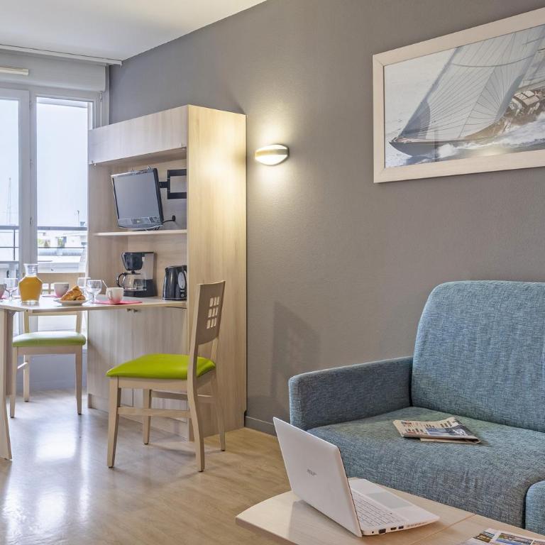 Lagrange Apart'Hotel l’Escale Marine - Appartement 1 Chambre (2 Adultes + 2 Enfants) - 1