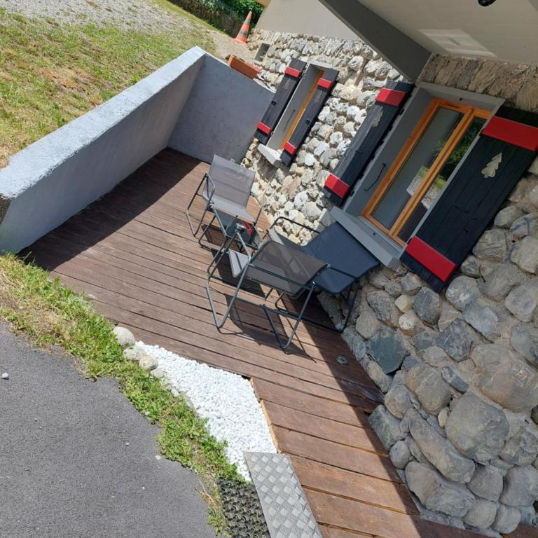Appartement adapté PMR 4 personnes Saint Gervais les Bains - Apartamento con terraza - 4