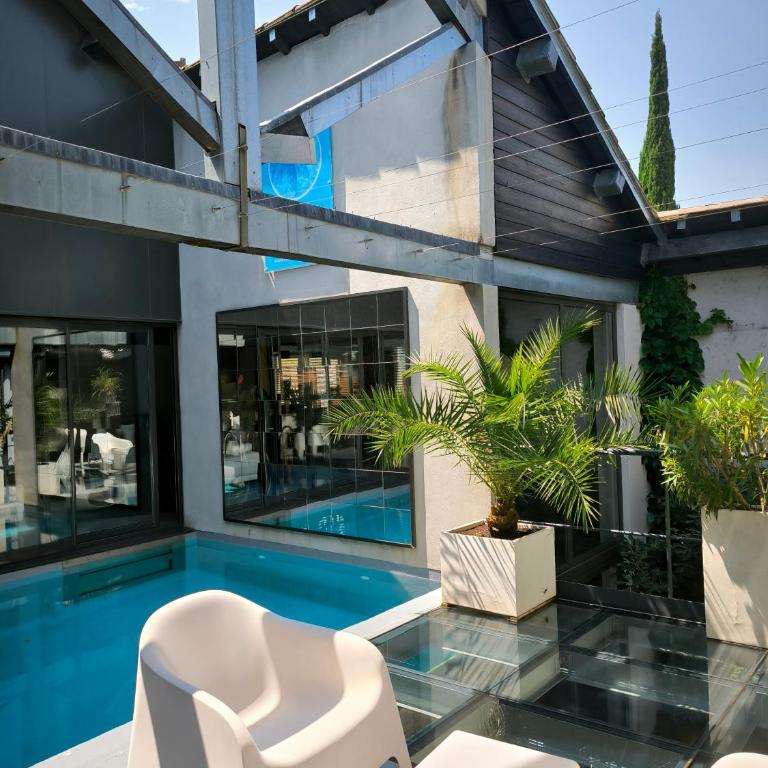 Be Loft B&B Pool & Spa - Chambre Deluxe avec Jacuzzi - 3