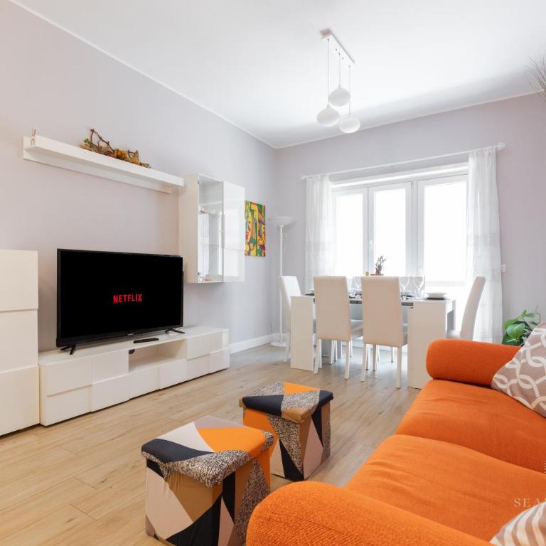 Sea View Rome Luxe Stay - 7 pax, 2 baths, 100mt from the sea, A-C, terrace - Appartamento con 2 Camere da Letto - 19