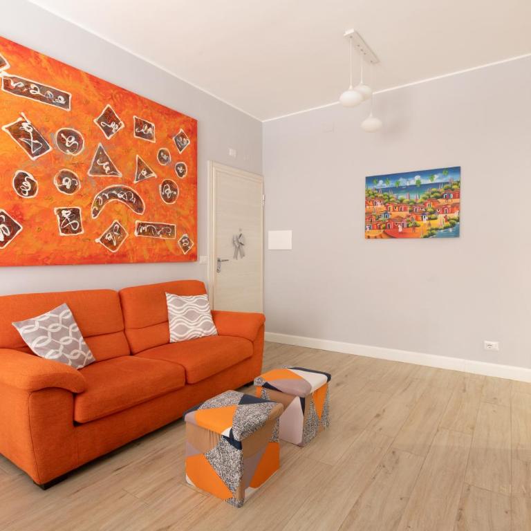Sea View Rome Luxe Stay - 7 pax, 2 baths, 100mt from the sea, A-C, terrace - Appartamento con 2 Camere da Letto - 21