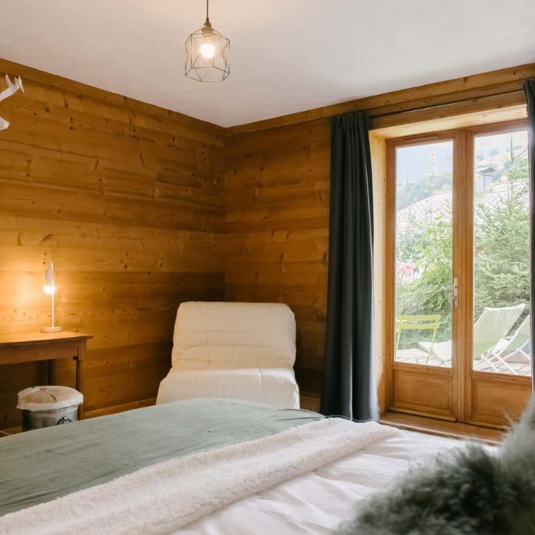 Les 9 Névés, Restaurant & Chambres d'hôtes - Chambre Double Deluxe - 1
