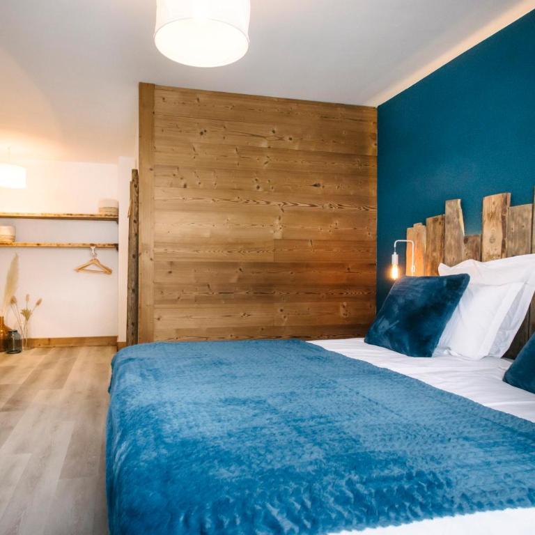Les 9 Névés, Restaurant & Chambres d'hôtes - Chambre Deluxe Double ou Lits Jumeaux - 2