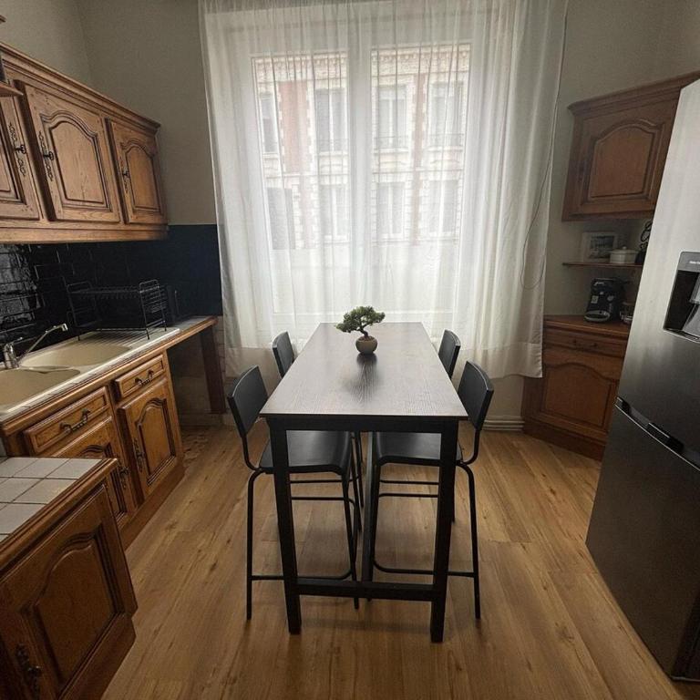 Grand T3 90m2 Haussmanien avec suite en centre ville et parking TOUT inclus - Apartamento de 2 dormitorios con vistas al jardín - 13
