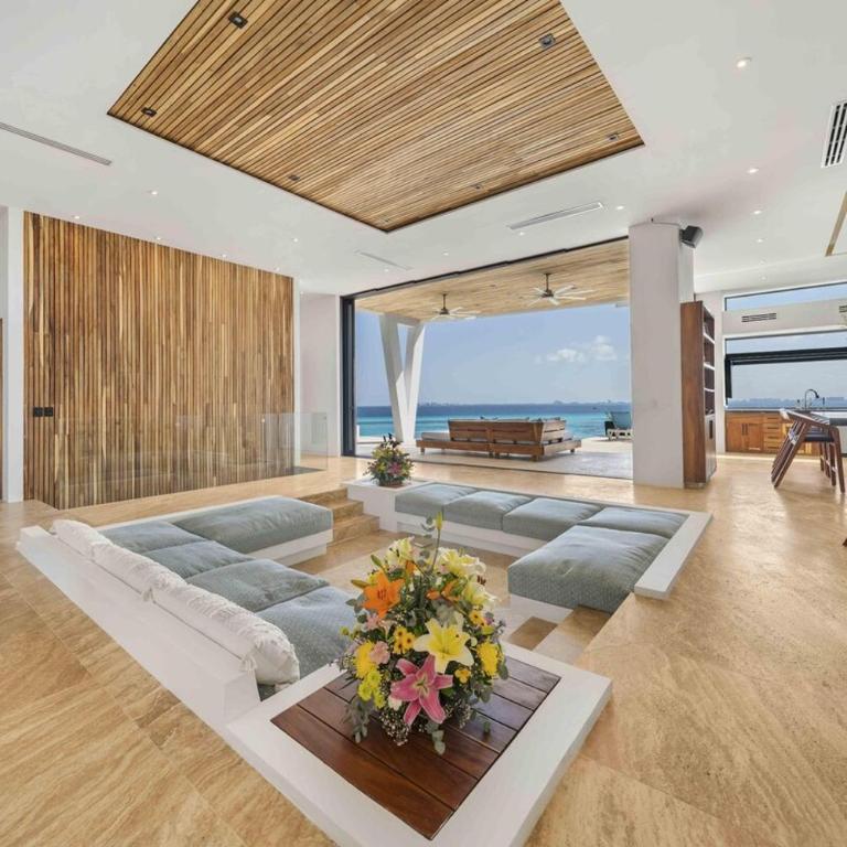 Spectacular New Oceanfront Villa Isla Mujeres - Villa - Beach Front - 39