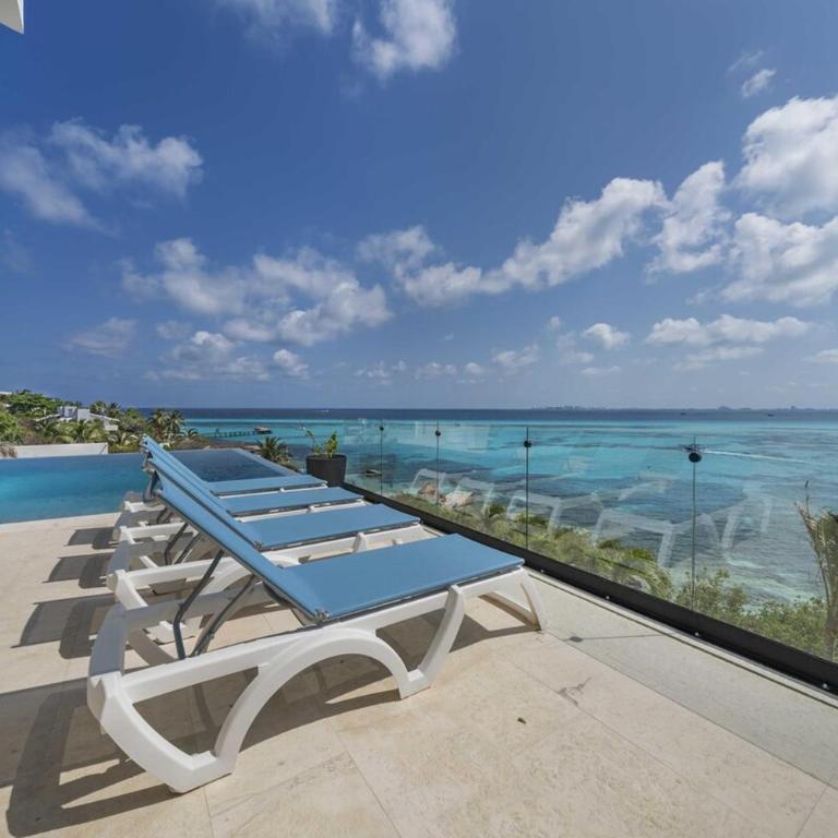 Spectacular New Oceanfront Villa Isla Mujeres - Villa - Beach Front - 54