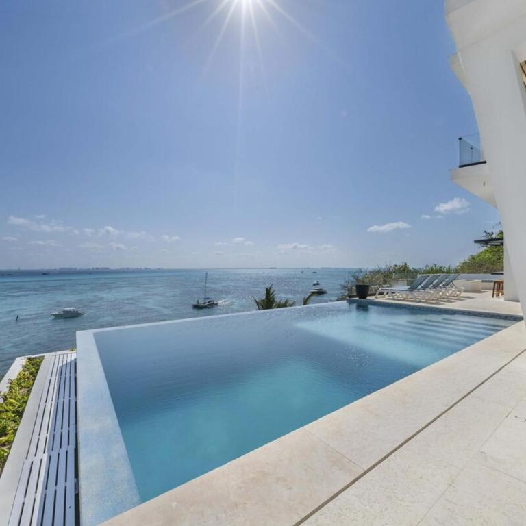 Spectacular New Oceanfront Villa Isla Mujeres - Villa - Beach Front - 56