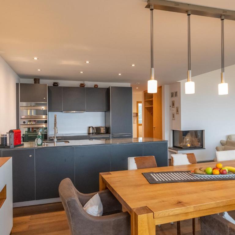 Edelweiss Ferienwohnung, Panoramablick - Apartment mit Blick auf die Berge - 11