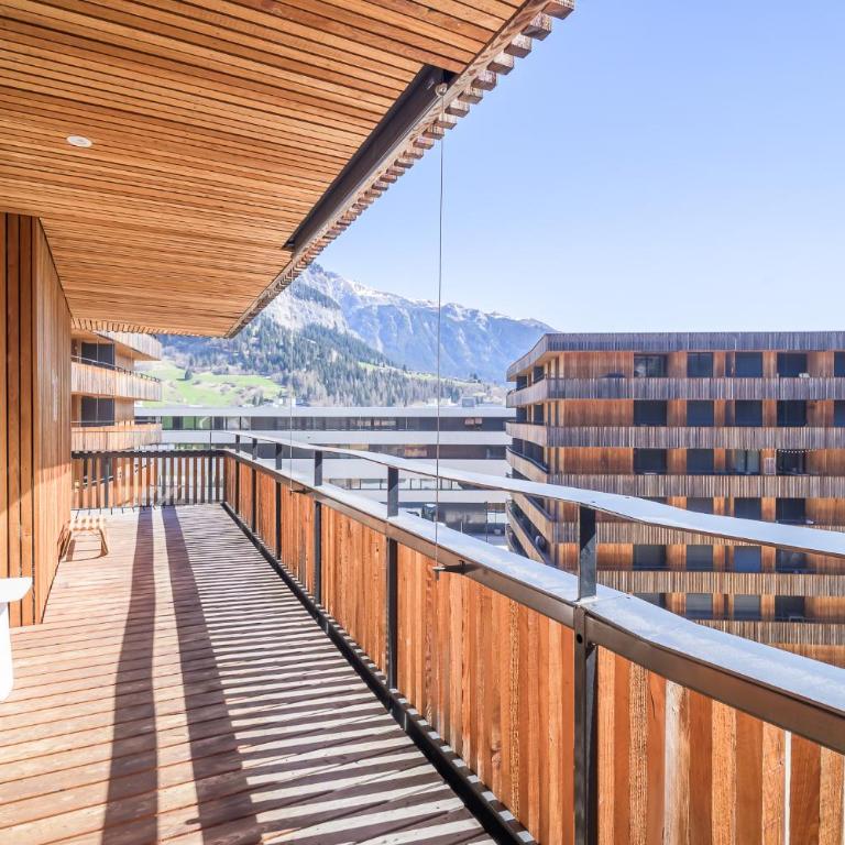 Edelweiss Ferienwohnung, Stenna Sulegliada - Apartment mit Blick auf die Berge - 10
