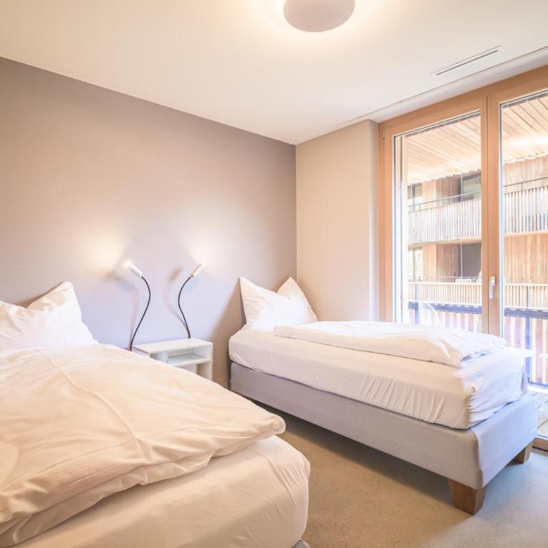 Edelweiss Ferienwohnung, Stenna Sulegliada - Apartment mit Blick auf die Berge - 13