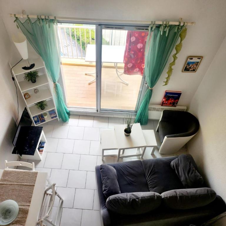 Charmant duplex vue mer panoramique sur le Golfe de Giens avec piscine - Appartement 2 Chambres avec Terrasse et Vue sur la Mer - 8
