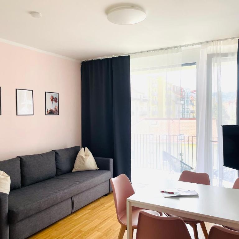 APSTAY City Center I Parking I Self Check-in - Superior Apartment mit 1 Schlafzimmer und Balkon - 7
