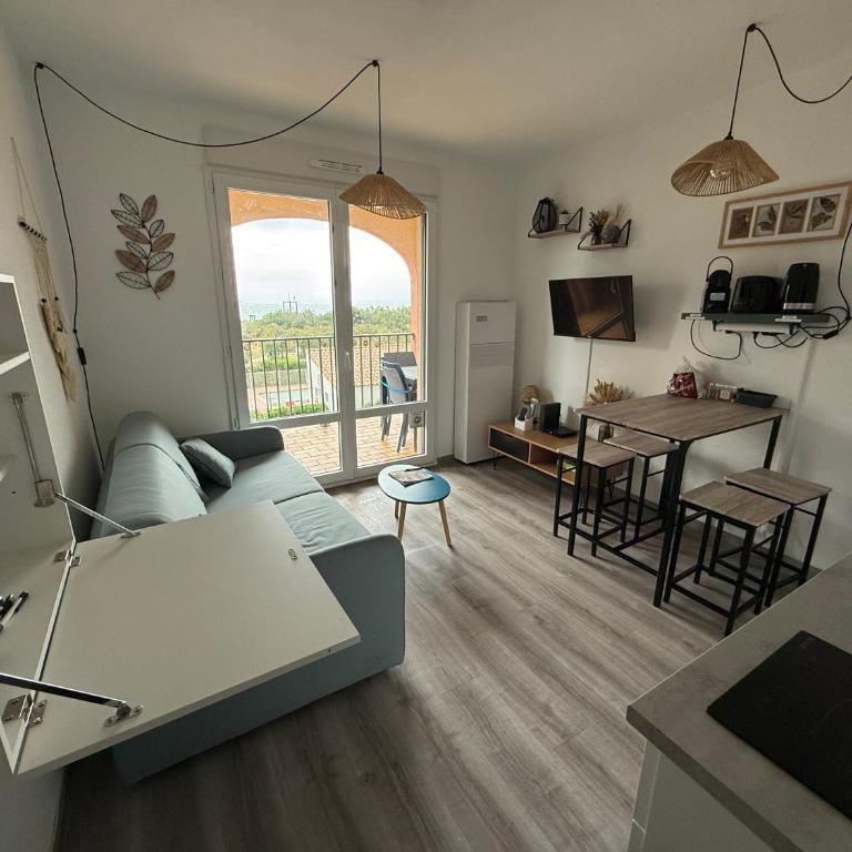 Le Panorama du Tropique Saint Cyprien - Saint-Cyprien-Plage - Perpignan 66 Vue mer - Front de mer - One-Bedroom Apartment - 2
