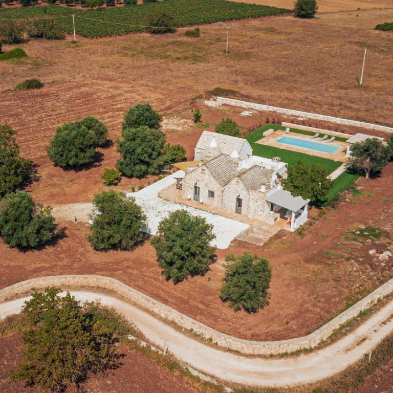 HelloAPULIA Trulli Pumo Bianco - Private Pool, Stone Patio & English Lawn near Ostuni - Villa con Piscina Privata - 16