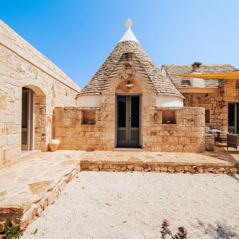 HelloAPULIA Trulli Pumo Bianco - Private Pool, Stone Patio & English Lawn near Ostuni - Villa con Piscina Privata - 8