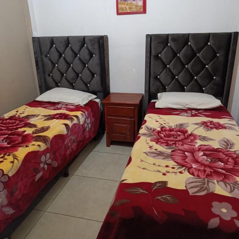 Hospedaje Turisticos. - Habitación Doble con baño privado - 2 camas - 7