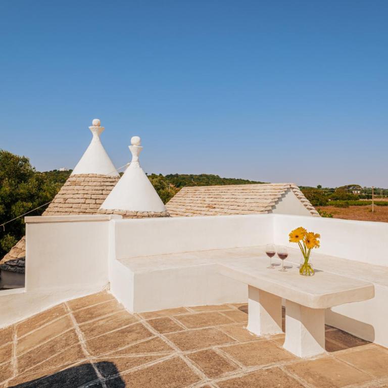 HelloAPULIA Trulli Pumo Bianco - Private Pool, Stone Patio & English Lawn near Ostuni - Villa con Piscina Privata - 45