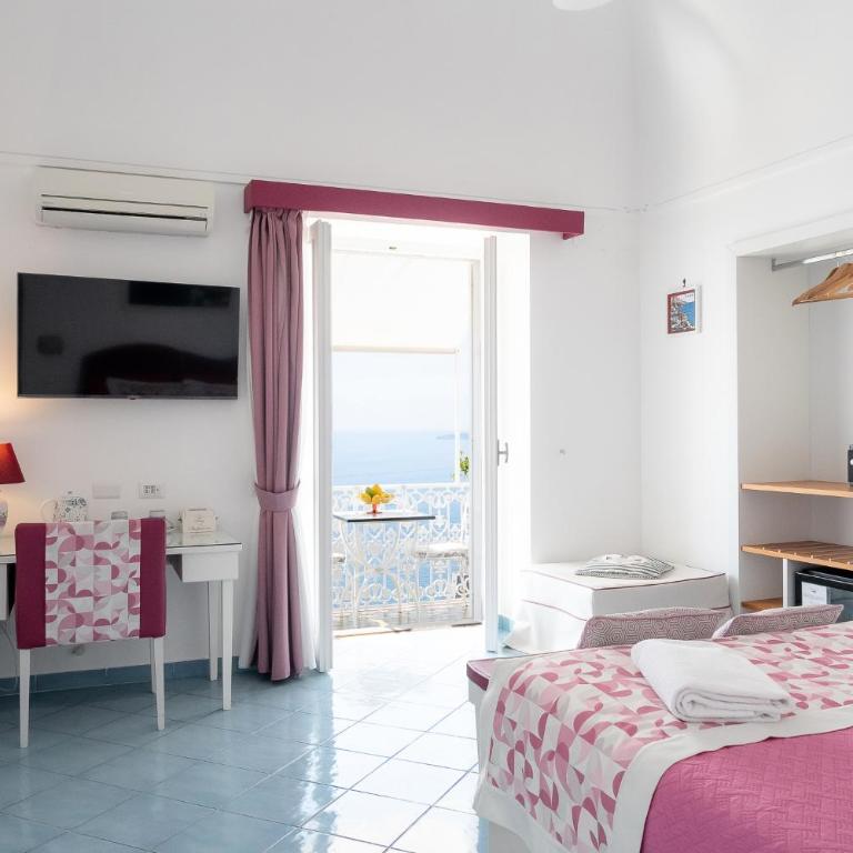 Casa Nilde - Camera Matrimoniale Superior con Balcone e Vista Mare - 18