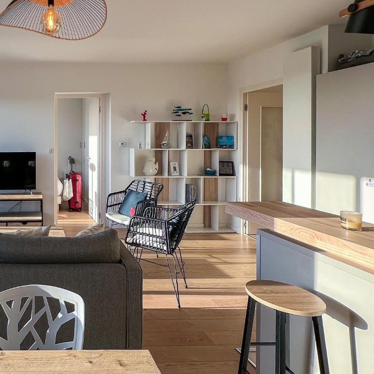 Luxueux T4 vue mer avec jardin privé - Appartement 3 Chambres – Vue sur Océan - 11