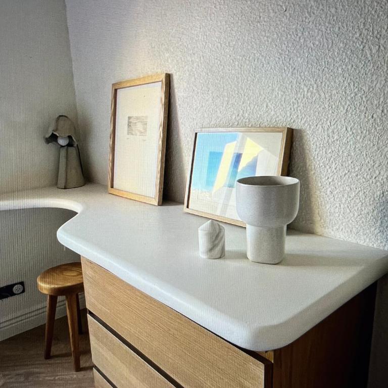 Pramousquier -Vue mer - 3 pièces - rénové à neuf - Apartamento de 2 dormitorios - 1