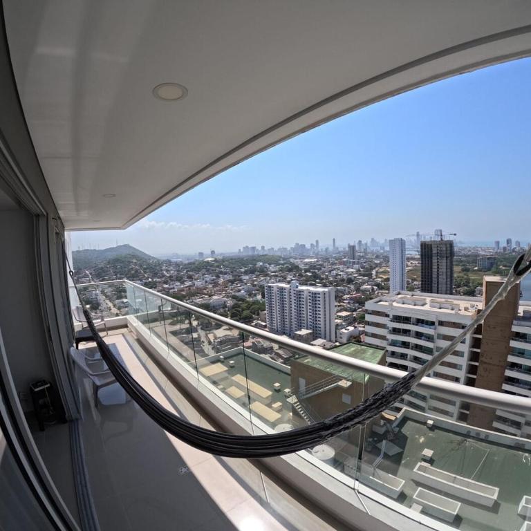Apartamento Cartagena 180, vista espectacular - Apartamento con vistas y balcón - 41