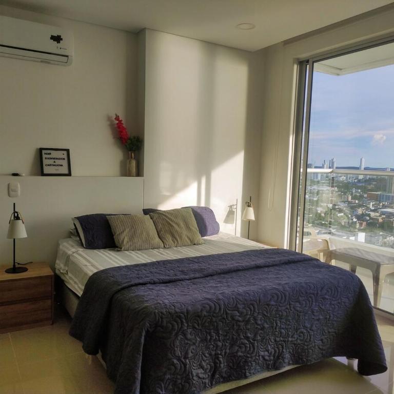Apartamento Cartagena 180, vista espectacular - Apartamento con vistas y balcón - 26